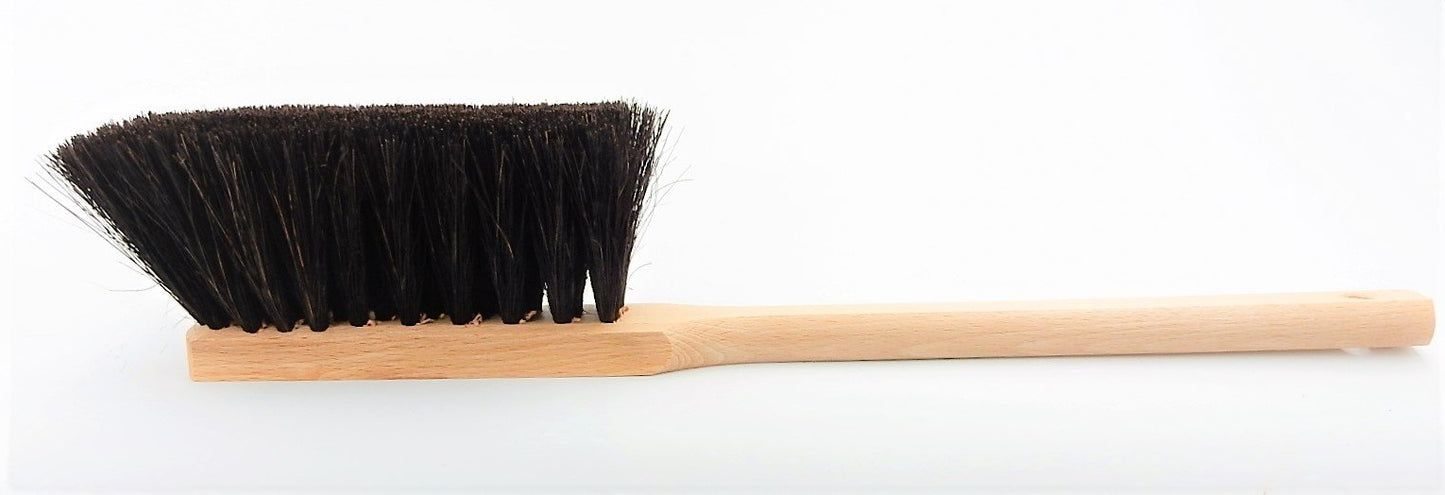 Handfeger mit Besatz aus Arenga